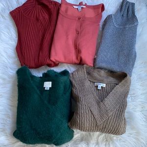 Sweaters sweatshirt bundle 5 size M